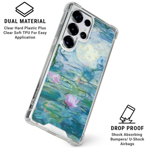 Waterlilies, 1916-19 by Monet Galaxy S25 Ultra Clear Case